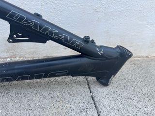 Telaio MTB Freeride nero