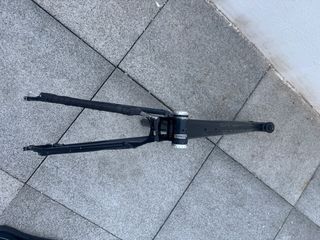Telaio MTB Freeride nero