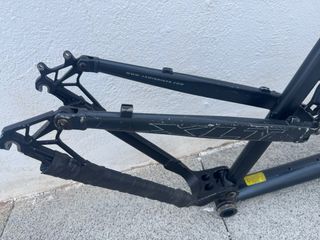 Telaio MTB Freeride nero
