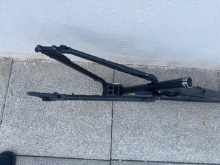 Telaio MTB Freeride nero