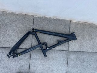 Telaio MTB Freeride nero