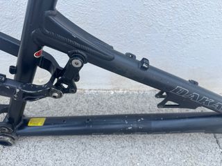 Telaio MTB Freeride nero