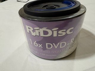 DVD+R Ridisc Spindle 50 Discos