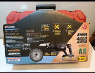 Sierra Sable Parkside40v  X20V TEAM nueva