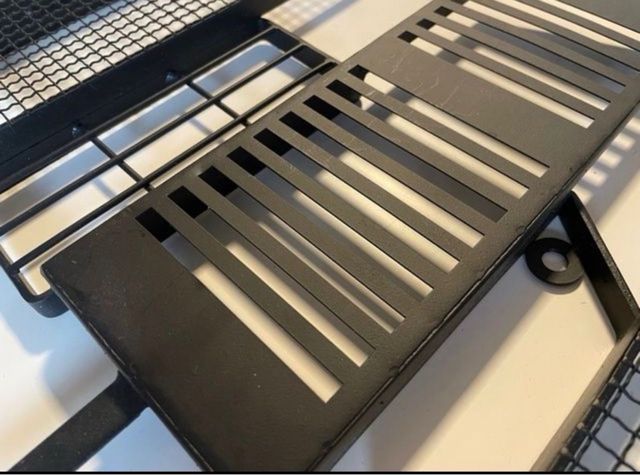 Perchero Arte Moderno Negro Metal