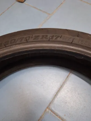 Neumáticos Moto delantero y trasero Dunlop Sportma