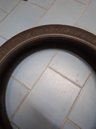 Neumáticos Moto delantero y trasero Dunlop Sportma