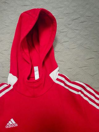Sudadera Adidas Roja Mujer