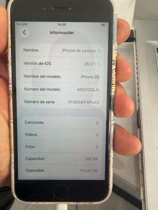 iPhone SE 2da Gen 64GB Plata