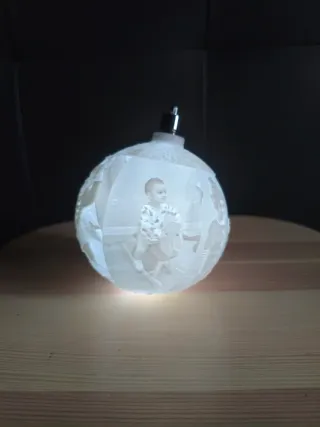 Bola Navidad Personalizada