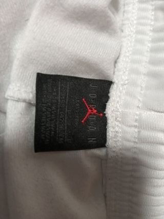 Pantalones Nike Jordan Rojos y Blancos