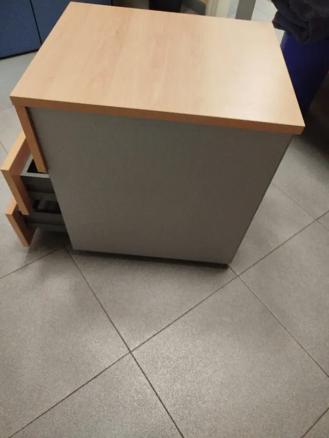 Cajonera de oficina 3 cajones Cajonera+mesa 150
