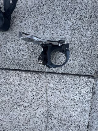 Maneta y plato Shimano