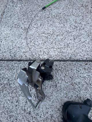 Maneta y plato Shimano