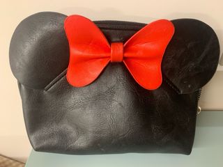Neceser Disney Minnie Negro y Naranja