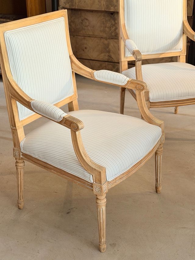 Pareja de butacas bergère francesas