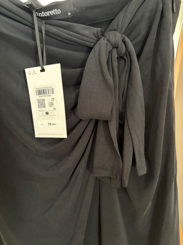 Falda Intoretto Negra Talla M