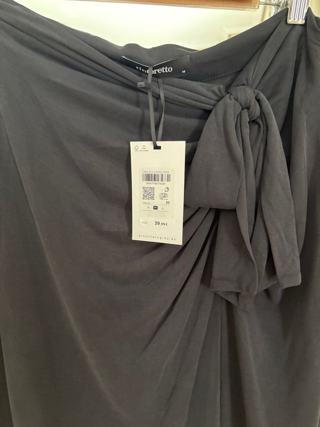 Falda Intoretto Negra Talla M