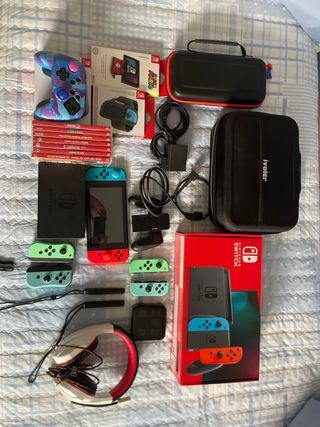 Lote Nintendo Switch Accesorios