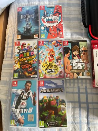 Lote Nintendo Switch Accesorios