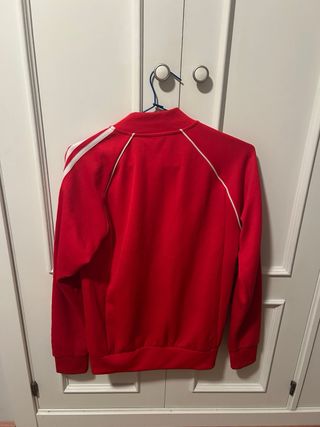 Chaqueta Adidas Roja Mujer