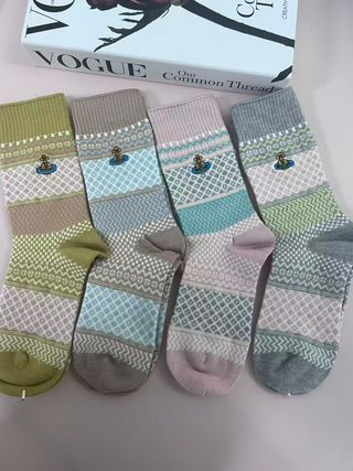 4 Pares Calcetines Vivienne Westwood