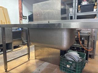 Mesa Fregadero Hostelería Acero Inoxidable