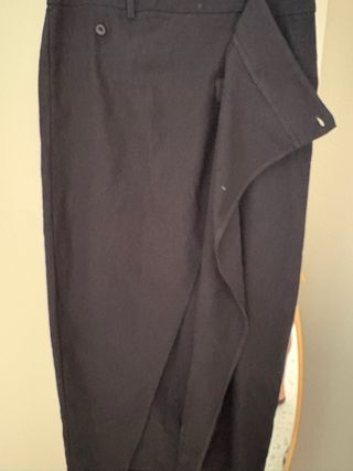 Falda Zara Negra Talla M/38/10