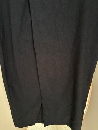 Falda Zara Negra Talla M/38/10