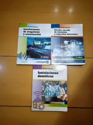 Lote libros instalación de telecomunicaciones