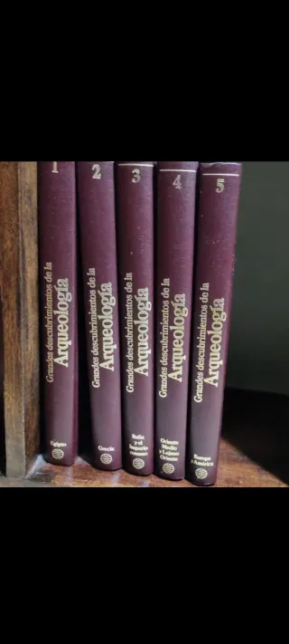 Coleccion completa Arqueología