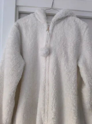 Disfraz Pijama Unicornio Blanco y Dorado