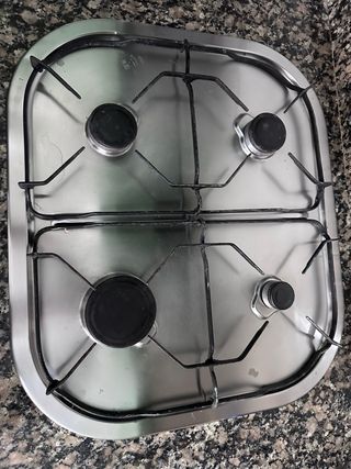 Cocina de gas butano 4 fuegos