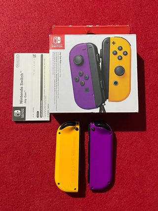 Joy-Con Nintendo Switch Originali Viola e Giallo