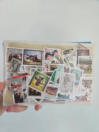 3paquetes de sellos antiguos