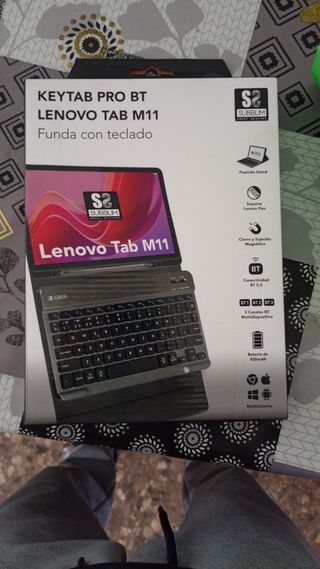 Funda Teclado Subblim Keytab Pro BT Lenovo Tab M11