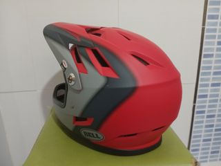 Casco Bell BMX Rojo y Gris