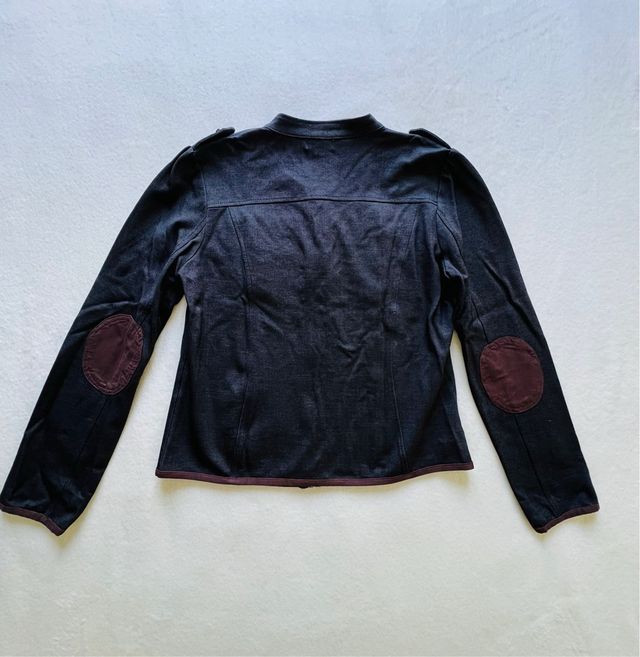 Chaqueta Cortefiel militar gris