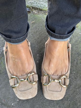 Zapatos Alma en Pena Piel Beige Talla 37