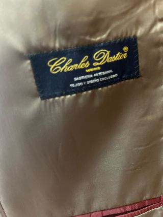 Chaqueta de ante hombre