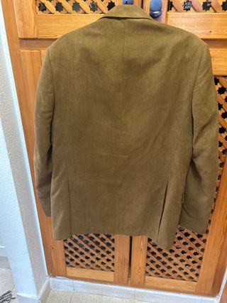 Chaqueta de ante hombre