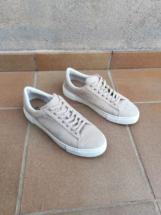 Zapatos beige hombre talla 42 (grande)