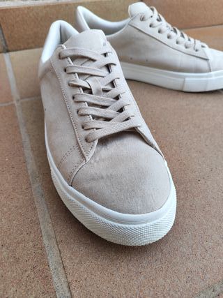 Zapatos beige hombre talla 42 (grande)