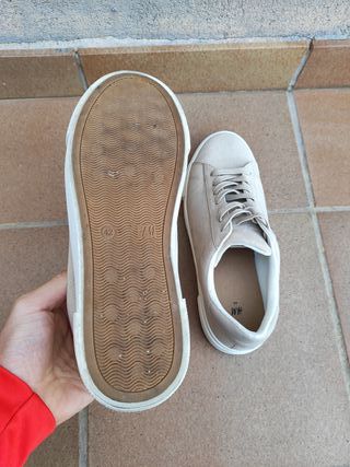 Zapatos beige hombre talla 42 (grande)