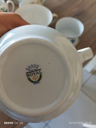 Stock porcellane vintage