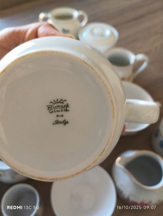 Stock porcellane vintage