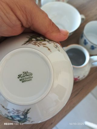 Stock porcellane vintage