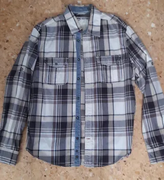 Camisa cuadros hombre Talla M
