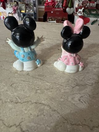 Minnie e Topolino Disney in resina