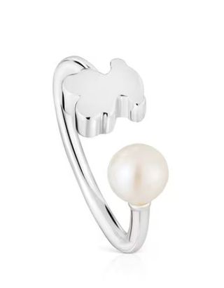 Anillo Tous Sweet Dolls Perla Ajustable